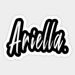 NAME GIRL  Ariella Sticker
